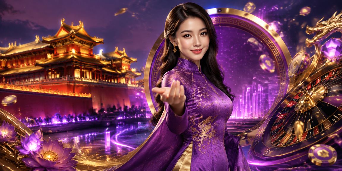 Người dùng Huế với trang phục áo dài tham gia cá cược trực tuyến trong không gian truyền thống